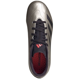 Buty piłkarskie adidas Predator League Fg IF6354 srebrny 3