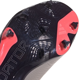 Buty piłkarskie adidas Predator League Fg IF6354 srebrny 6
