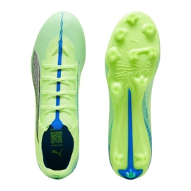 Buty piłkarskie Puma Ultra 5 Match FG/AG 107687 03 zielone 4