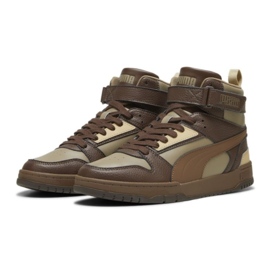 Buty Puma Rbd Game Lthr 397470-02 brązowe 4