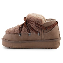 Buty D.Franklin Nordic Trk Fur Low DFSH370011 brązowe 4