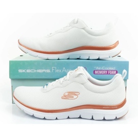 Buty Skechers Flex Appeal 4.0 Brillant View 149303/WTRG białe 14
