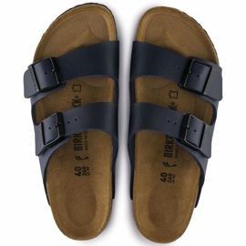 Klapki Birkenstock Arizona 1023116 niebieskie 3