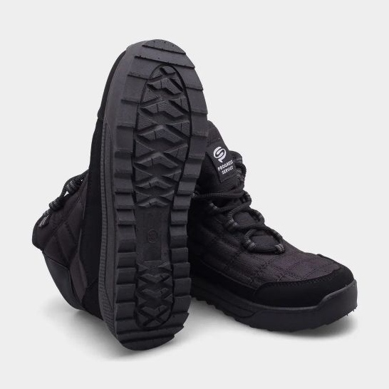 Buty damskie zimowe śniegowce Progress PROGJ-24-152 czarne 3