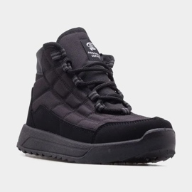 Buty damskie zimowe śniegowce Progress PROGJ-24-152 czarne 4