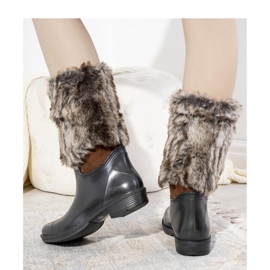 Czarne botki z futerkiem Corrales - Solea 1