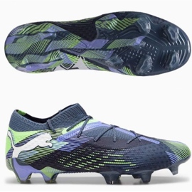 Buty piłkarskie Puma Future 7 Ultimate Low FG/AG 107919 03 zielone 1