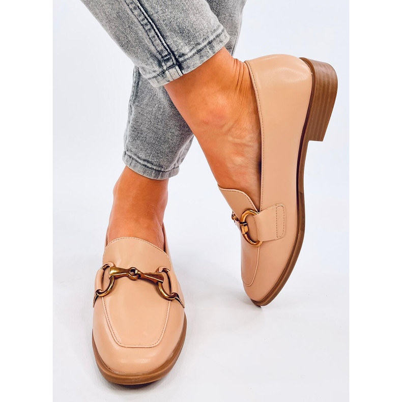 Seastar Mokasyny damskie Khaki beżowy 1