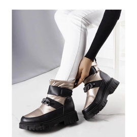 Złote śniegowce z łańcuchem Ephraim - Solea 1