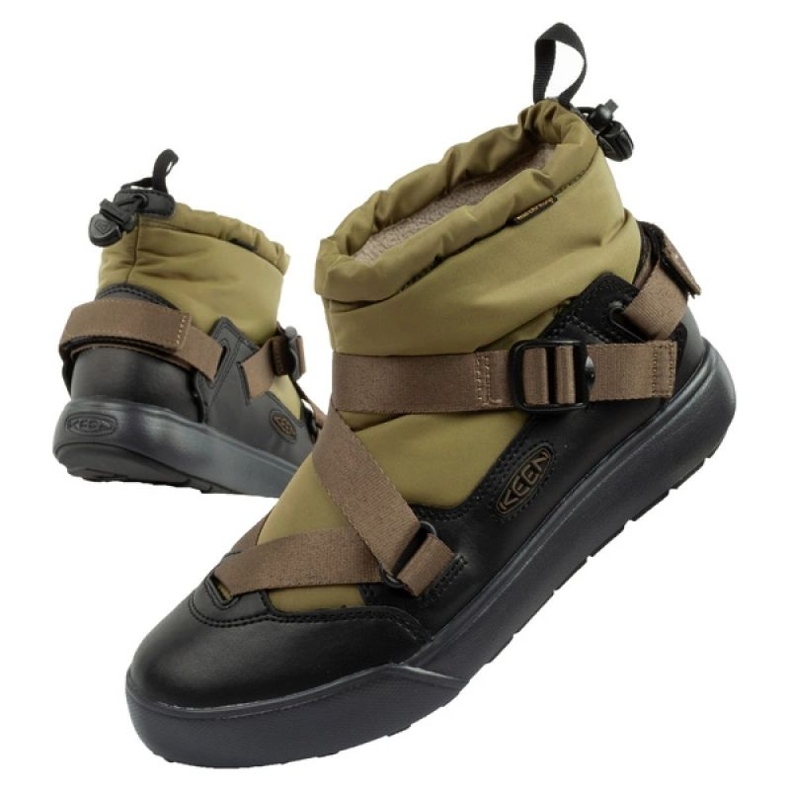 Buty śniegowce Keen Hoodzerra Wp 1026673 zielone 1
