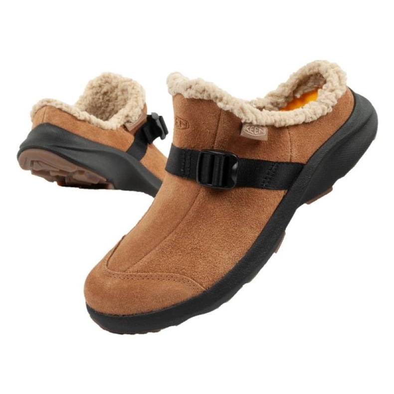 Buty Keen Hood Clog 1026803 brązowe 1