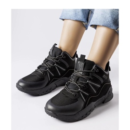 Czarne trapery Big Star KK274218 1