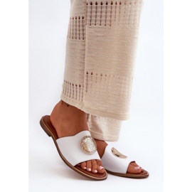 Sandał Klapki Model Zazoo 2938 White białe 1