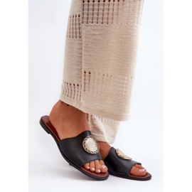 Sandał Klapki Model Zazoo 2938 Black czarne 1