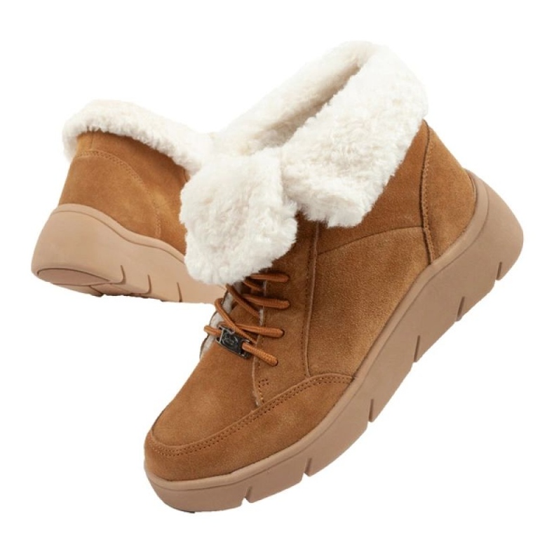 Buty Scholl Stelvio botki F302321013 brązowe 1