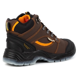 Buty robocze URGENT z podnoskiem 120/S3 Src brązowe 8