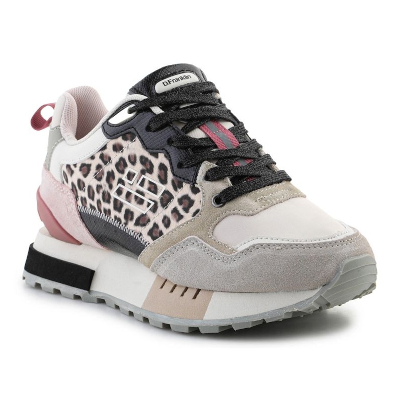 Buty D.Franklin Vibla Zig Flag Leo Beige DFSH378002-BEIG beżowy 1