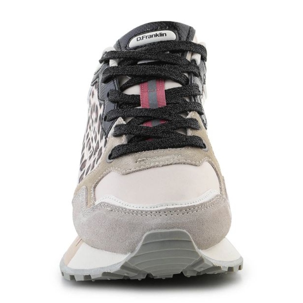 Buty D.Franklin Vibla Zig Flag Leo Beige DFSH378002-BEIG beżowy 2