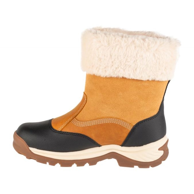 Buty Timberland White Ledge Pullon Wp TB1A2KUF231 żółte z futrem 1