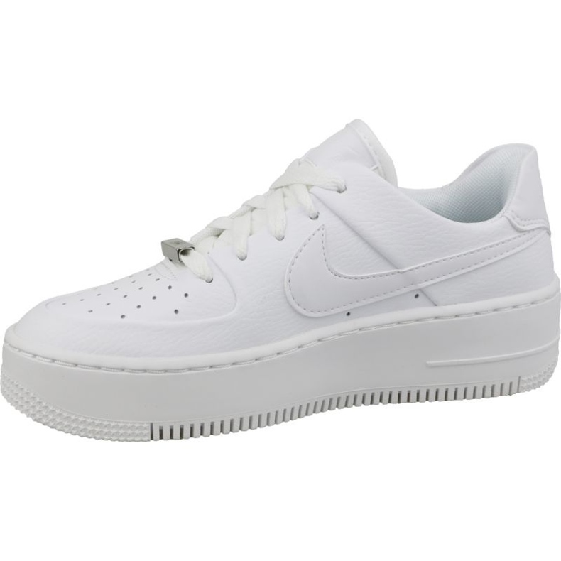 Buty Nike Air Force 1 Sage Low AR5339-100 skórzane białe 1