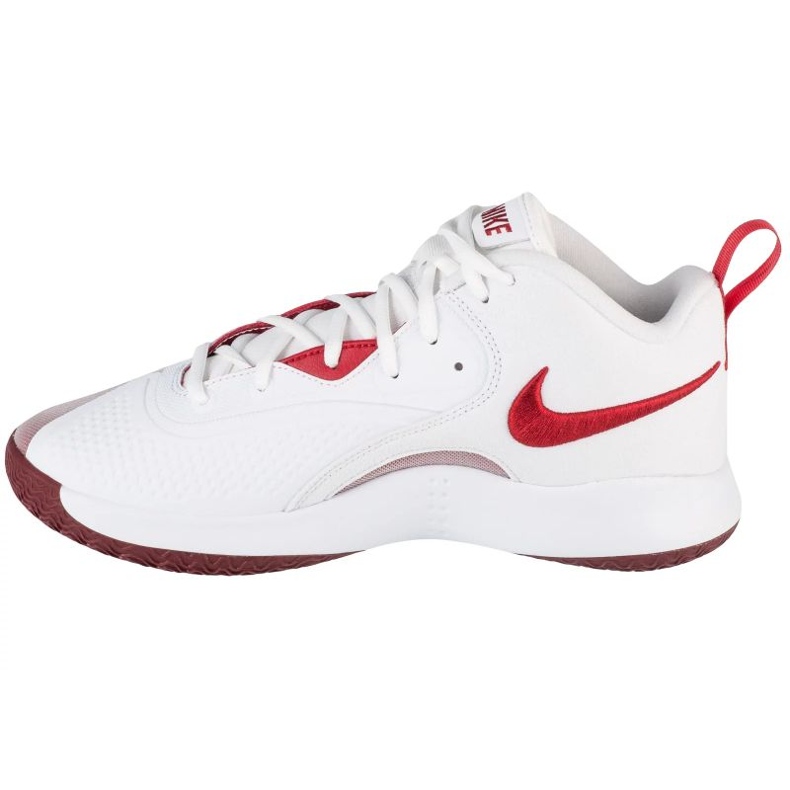 Buty do siatkówki Nike Hyperset 2 FQ7070-106 białe/czerwone 1