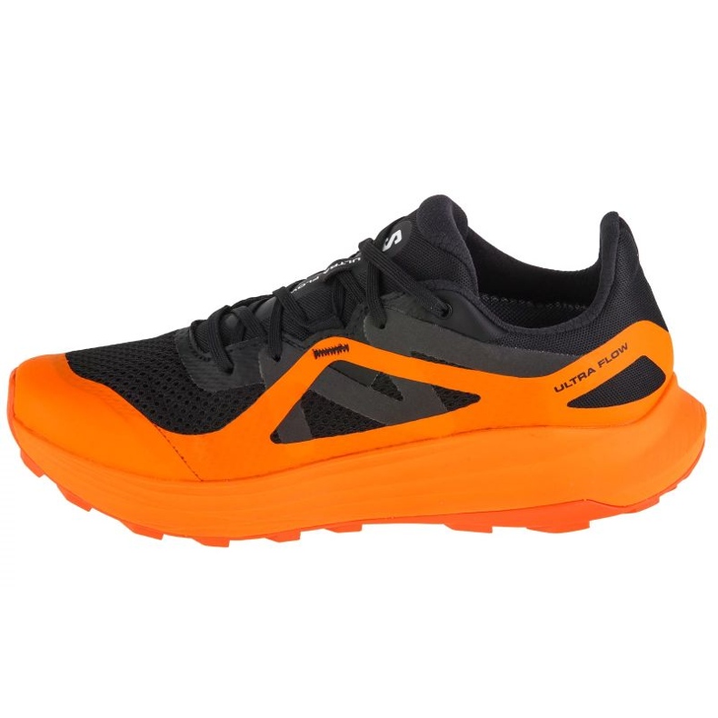 Buty Salomon Ultra Flow Gtx 474740 czarno-pomarańczowe czarne 1