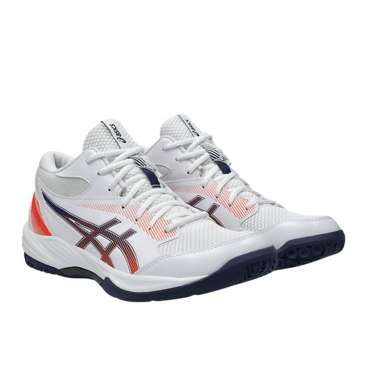 Buty do siatkówki Asics Gel-Task Mt 4 1071A102 101 białe 1