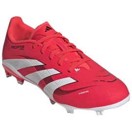 Buty piłkarskie adidas Predator League FG/MG ID3750 czerwone 2