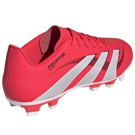 Buty piłkarskie adidas Predator Club FG/MG ID1326 czerwone 2