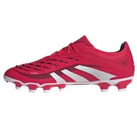 Buty piłkarskie adidas Predator Pro Mg ID3825 czerwone 1