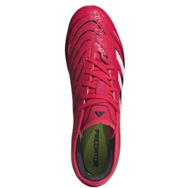 Buty piłkarskie adidas Predator Pro Mg ID3825 czerwone 2
