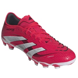 Buty piłkarskie adidas Predator Pro Mg ID3825 czerwone 3