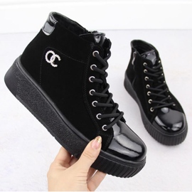 Botki Filippo W DBT6483 PAW564A czarne 1