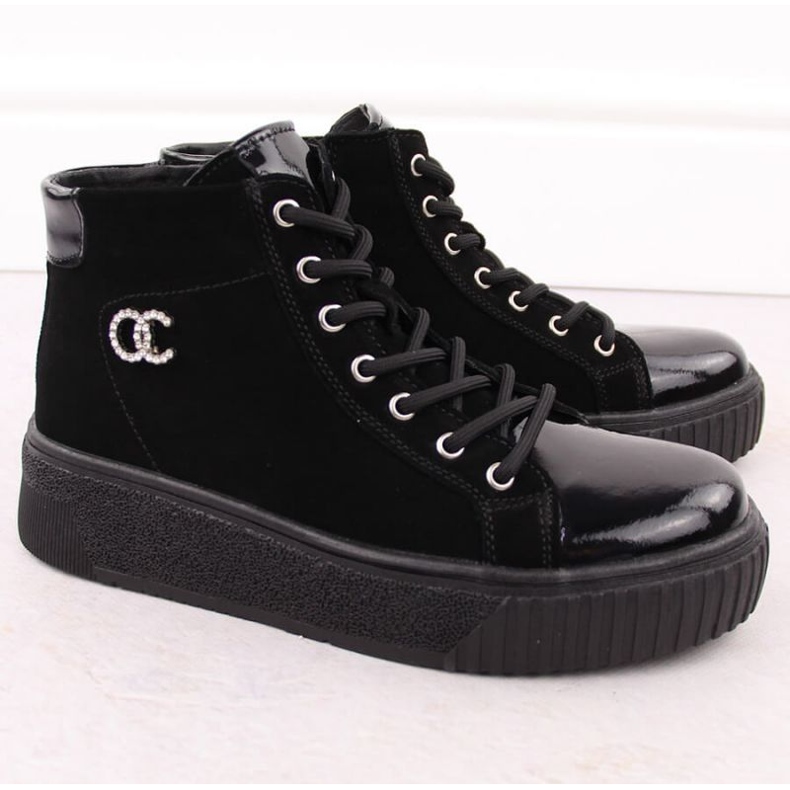 Botki Filippo W DBT6483 PAW564A czarne 2