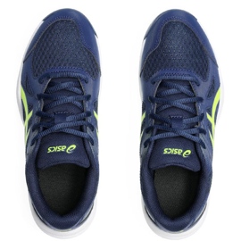 Buty do siatkówki Asics Upcourt 6 Gs 1074A045 400 niebieskie 1