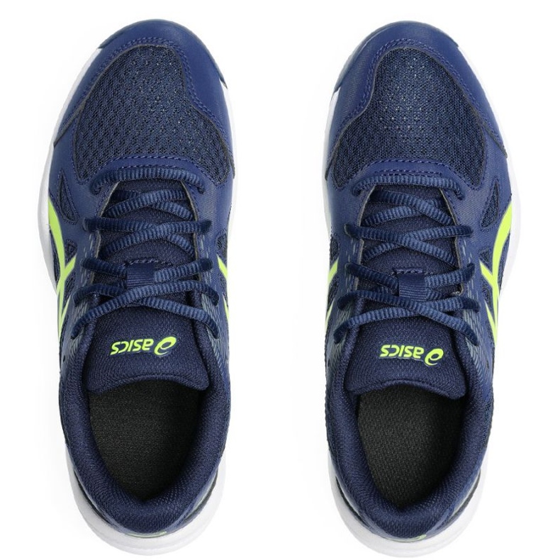 Buty do siatkówki Asics Upcourt 6 Gs 1074A045 400 niebieskie 1