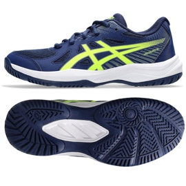 Buty do siatkówki Asics Upcourt 6 Gs 1074A045 400 niebieskie 3