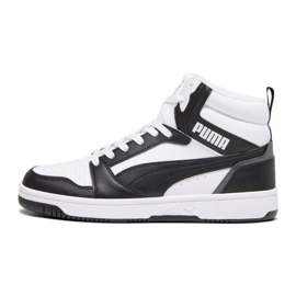 Buty Puma Rebound V6 392326-01 biało-czarne 2