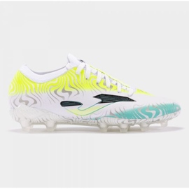 Joma Evolution Cup 2402 White Yellow Firm Ground białe 7