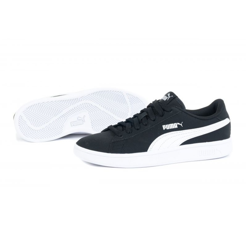 Buty Puma Smash V2 Buck Jr 365182 34 czarne 1