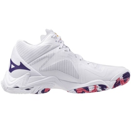 Buty Mizuno Wave Lightning Z8 Mid V1GC240520 białe 1
