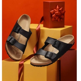 Klapki Birkenstock Arizona 51791 czarne 17
