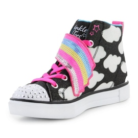 Buty Skechers Twinkle Toes: Twinkle Sparks - Shooting Star  314775L-BKMT czarne 8
