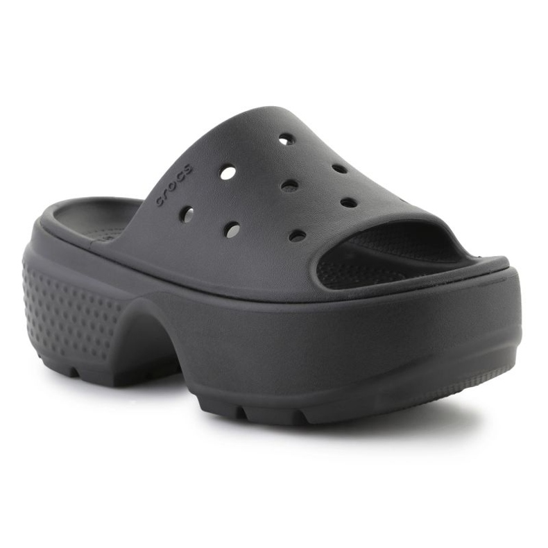 Klapki Crocs Stomp Slide 209346-001 czarne 2