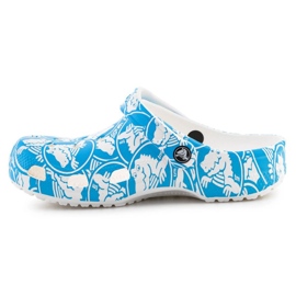 Chodaki Crocs Classic Duke Print Clog 210003-4OX niebieskie 5