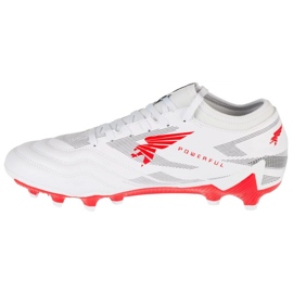 Buty piłkarskie Joma Powerful 2502 Fg POWS2502FG biało-czerwone białe 1