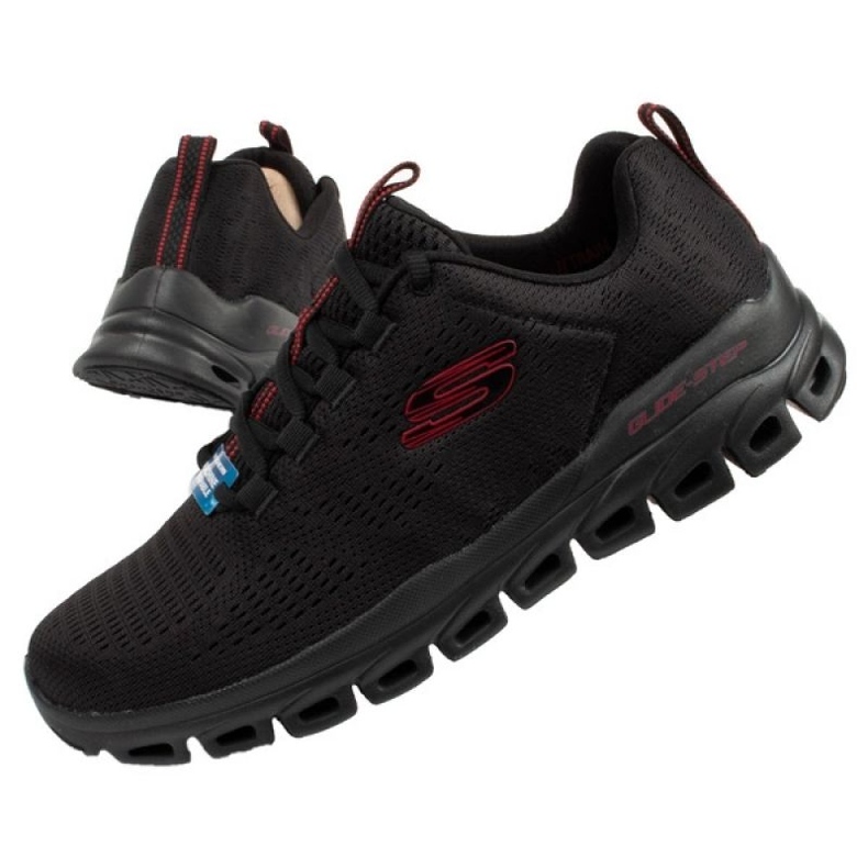 Buty Skechers Glide 232136/BBK czarne 1