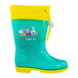 Coqui Kalosze Perletti Świnka Peppa 98331 zielone 1