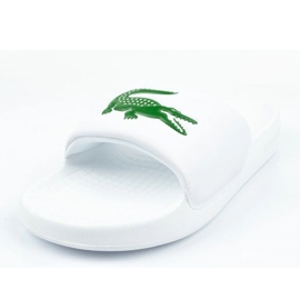 Klapki Lacoste Serve Slide M 02082 białe 3
