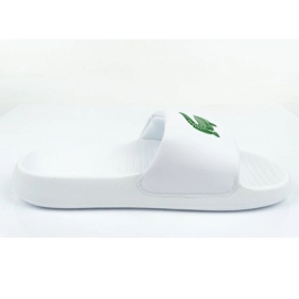 Klapki Lacoste Serve Slide W 02082 białe 4